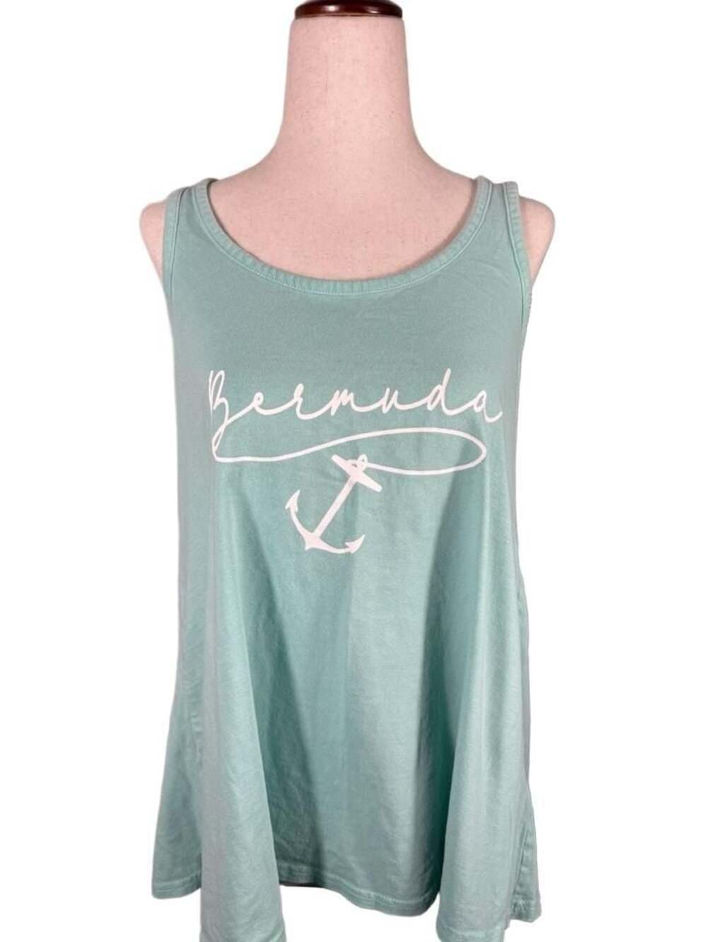 Boxercraft Bermuda Anchor Tank Top, Medium H1341